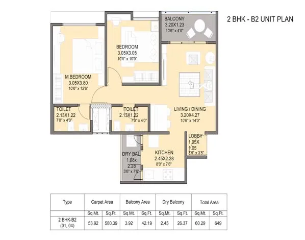 2bhk-Floor-Plan