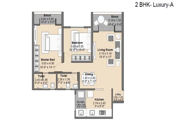 2bhk-Floor-Plan