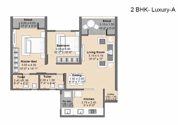 2bhk-Floor-Plan