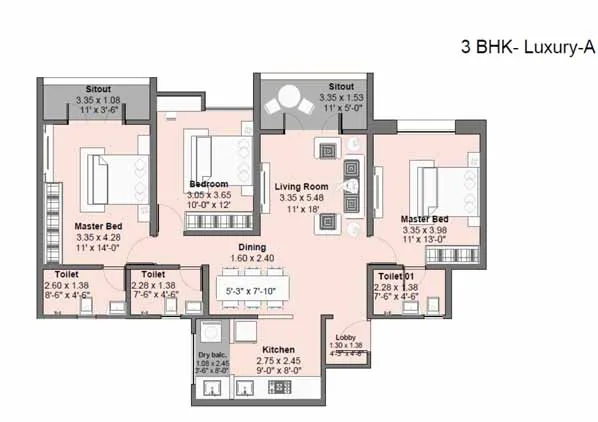 3bhk-Floor-Plan